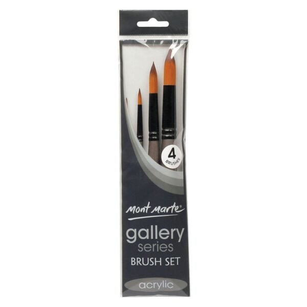 Mont Marte - Gallery Series Acrylic Brush Set