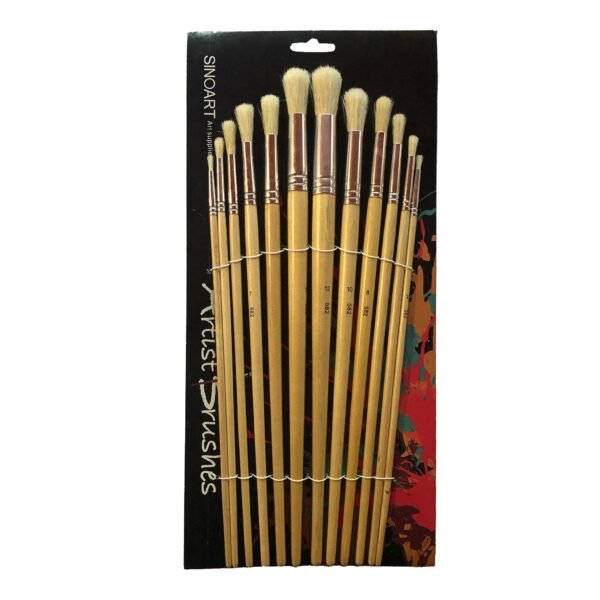 SINOART Artist Round Brush Set