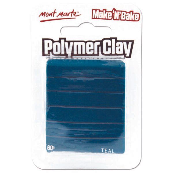 Mont Marte Make N Bake Polymer Clay 60g - Periwinkle Blue